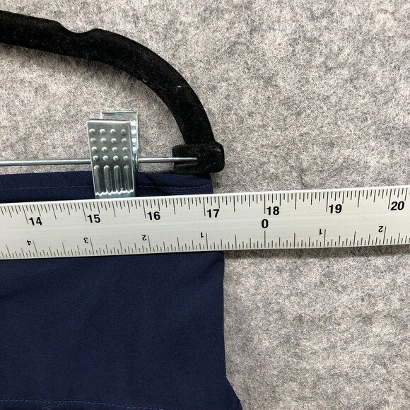 Rossignol Running Shorts Womens Large L Navy Blue Zip Pocket Active Training - Picture 5 of 12